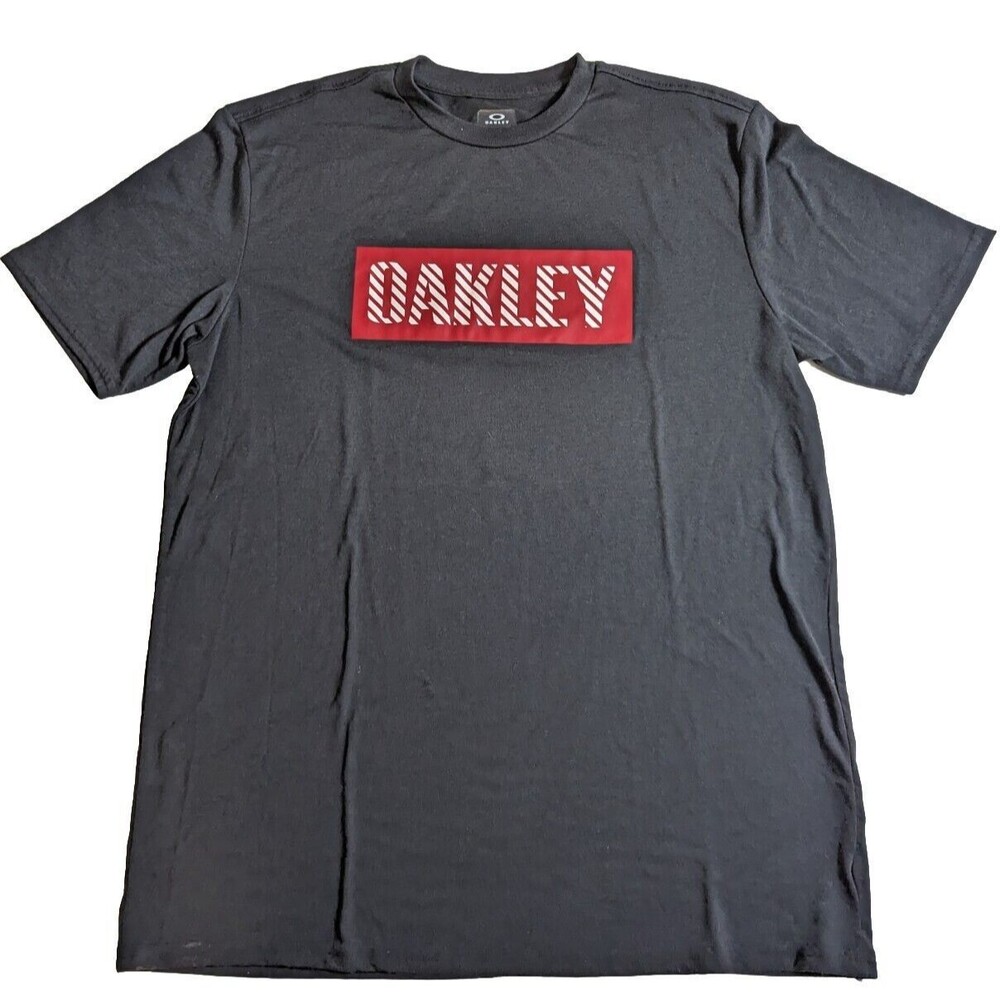 Oakley T Shirt Tee Men’s Sz XL Regular Fit Short Sleeve Black